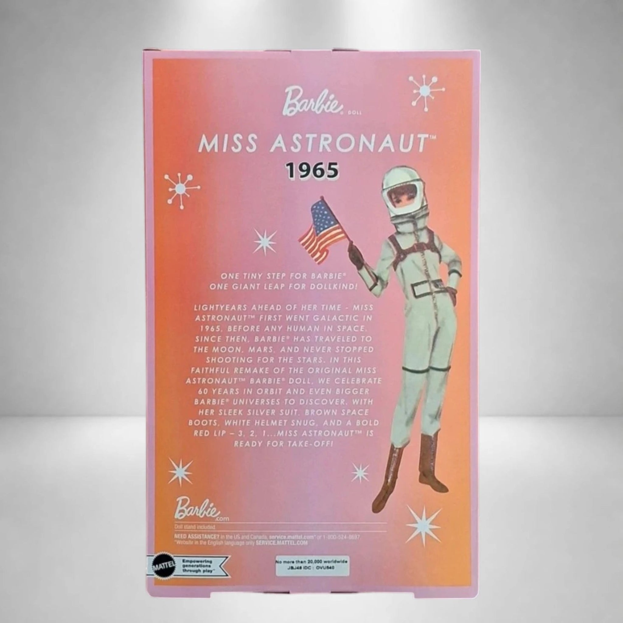 Barbie Signature Miss Astronaut 1965 60.º Aniversario