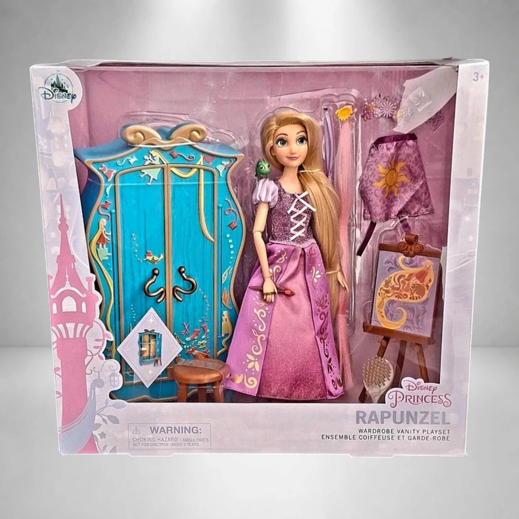 Disney Princess Rapunzel Wardrobe Vanity Playset