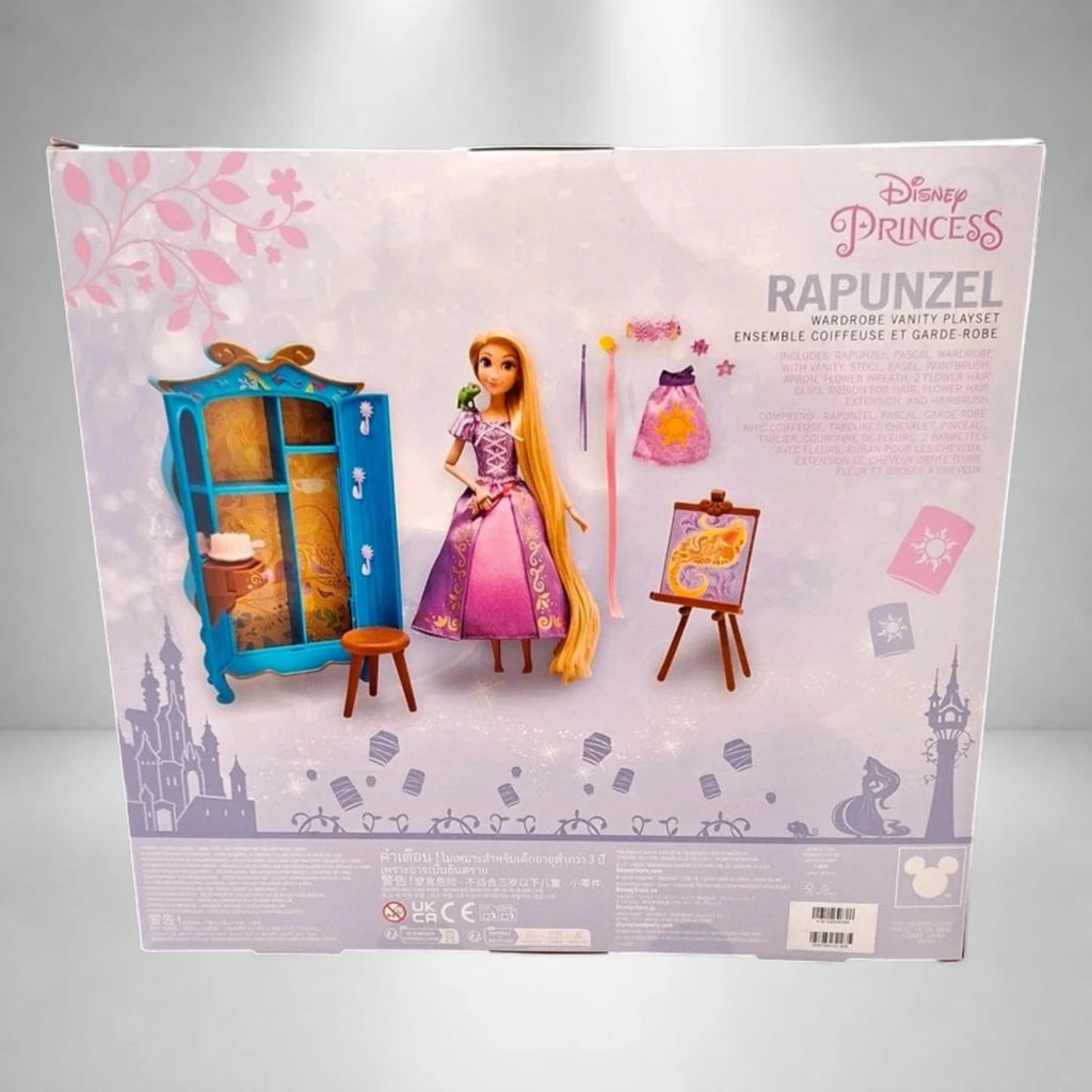 Disney Princess Rapunzel Wardrobe Vanity Playset