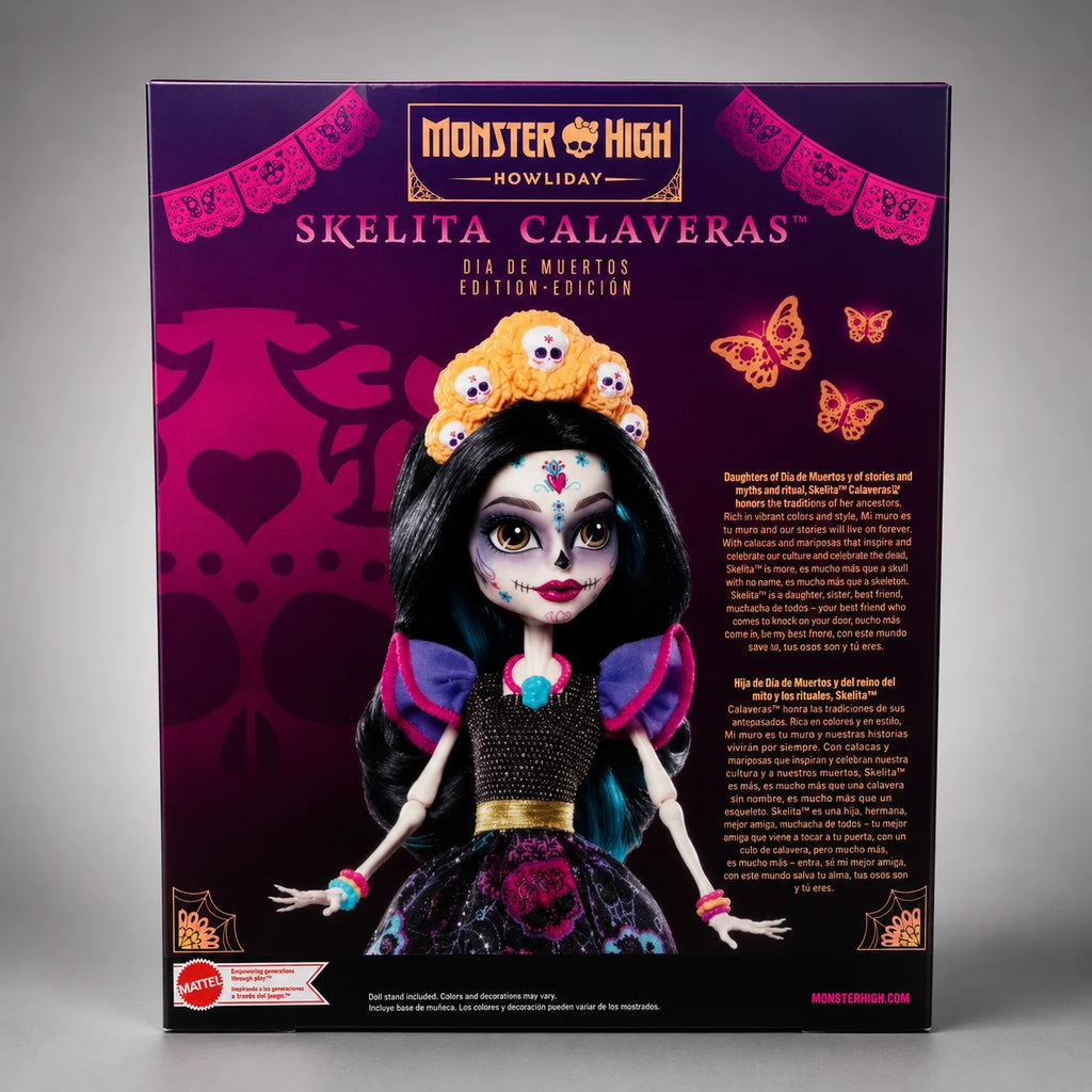 Monster High Skelita Calaveras Día de Muertos