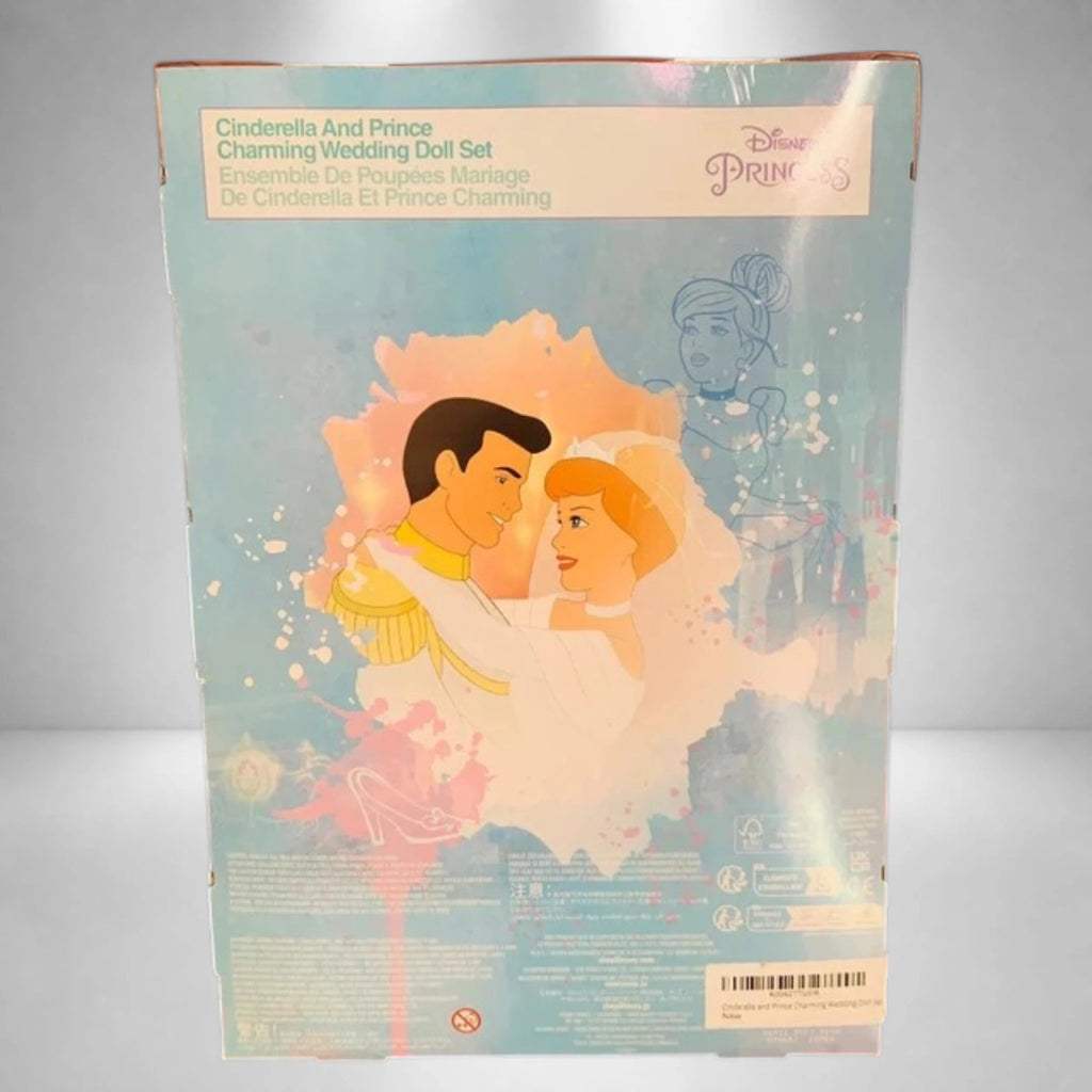 Set de Muñecos Disney Princesas – Cenicienta y el Príncipe Encantador Boda Real