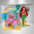 Muñeca Disney Princesa Ariel con Tocador Real – Set de Juego Deluxe de La Sirenita