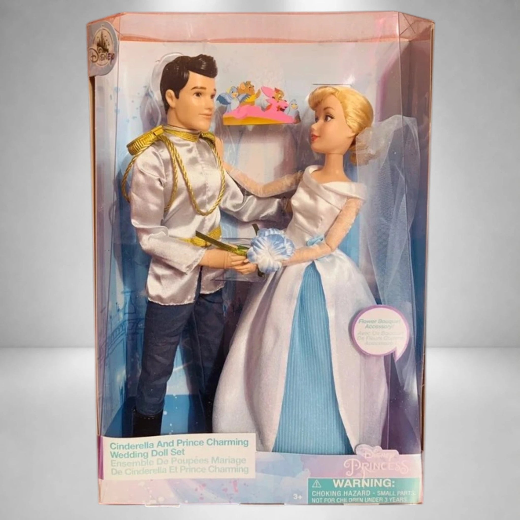 Set de Muñecos Disney Princesas – Cenicienta y el Príncipe Encantador Boda Real