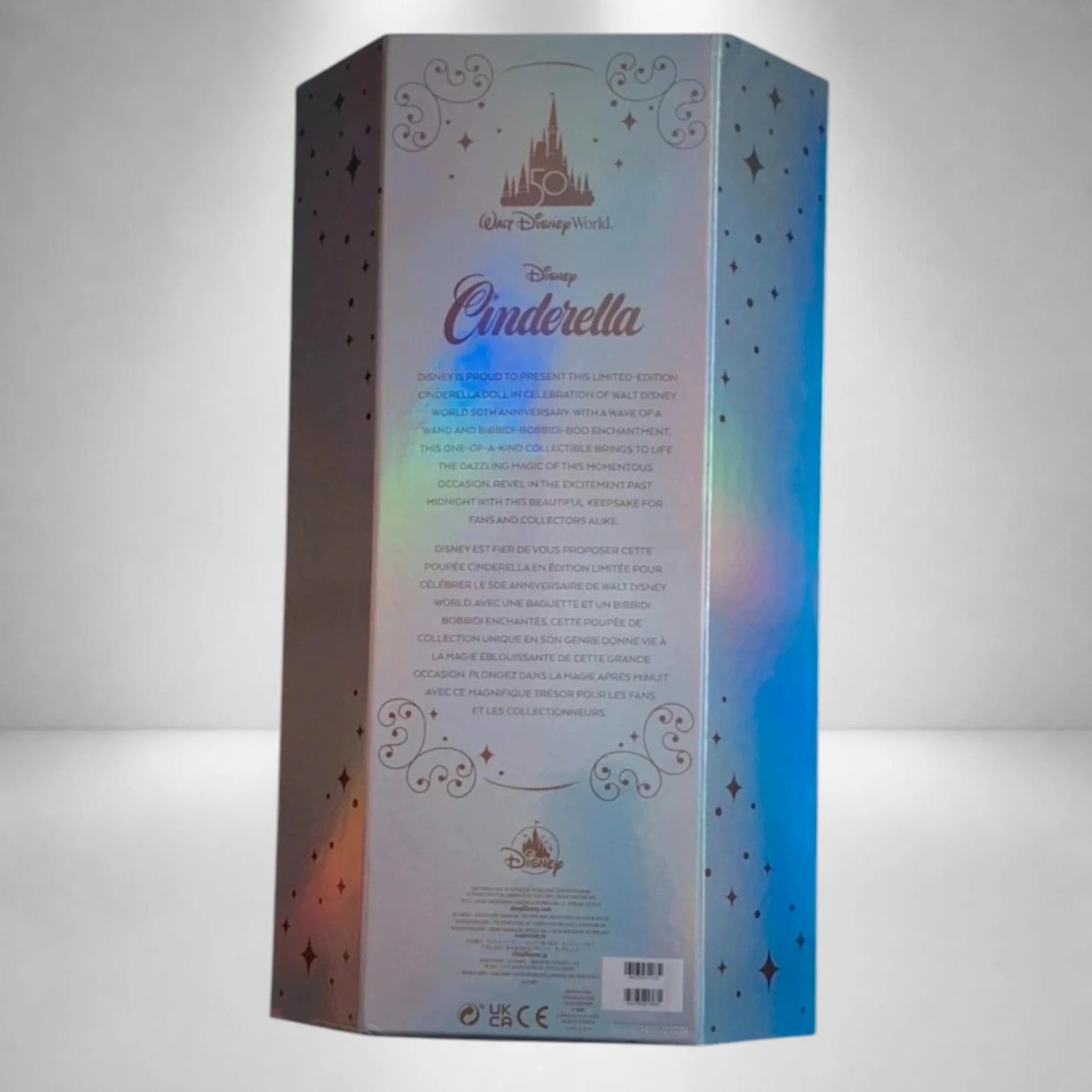 Cenicienta 50.º Aniversario Walt Disney World – Muñeca de Colección Edición Limitada