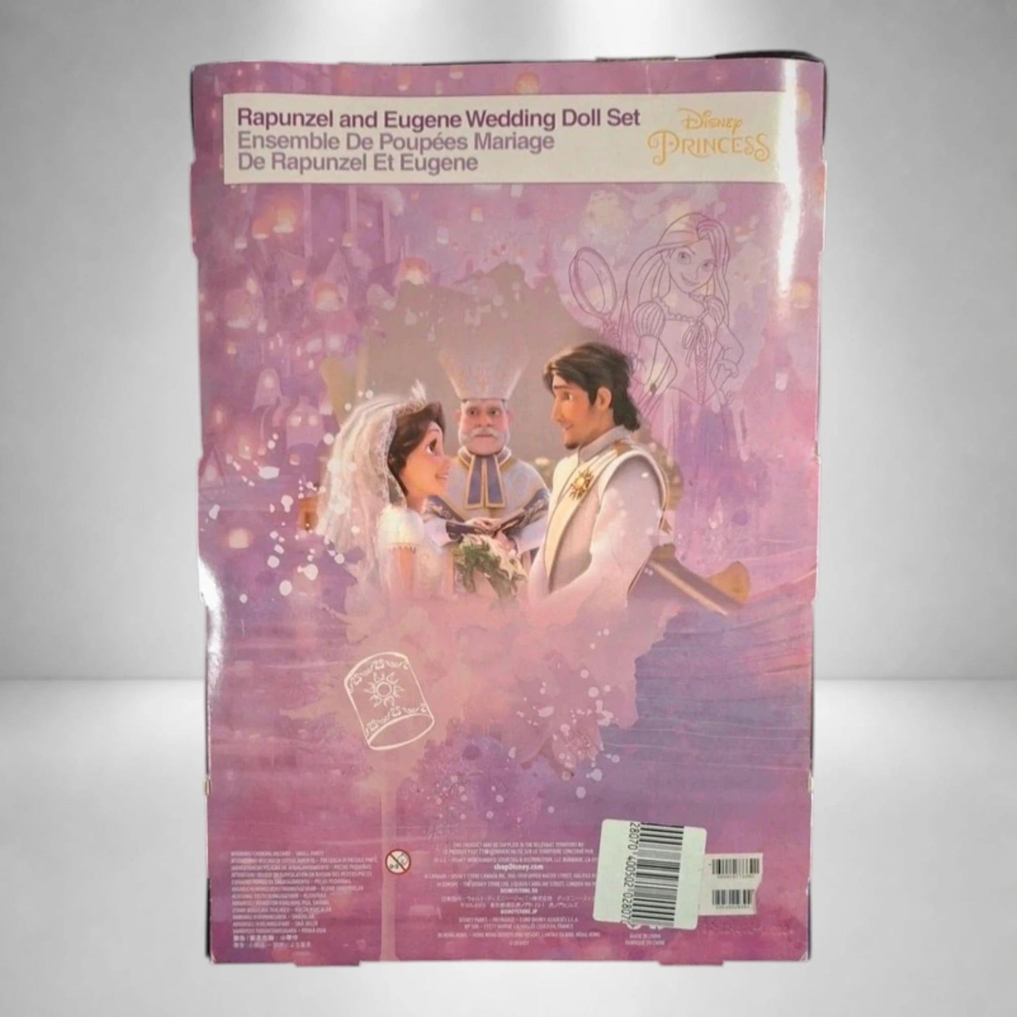 Muñecas Disney Princess Rapunzel y Eugene – Set de Boda Real