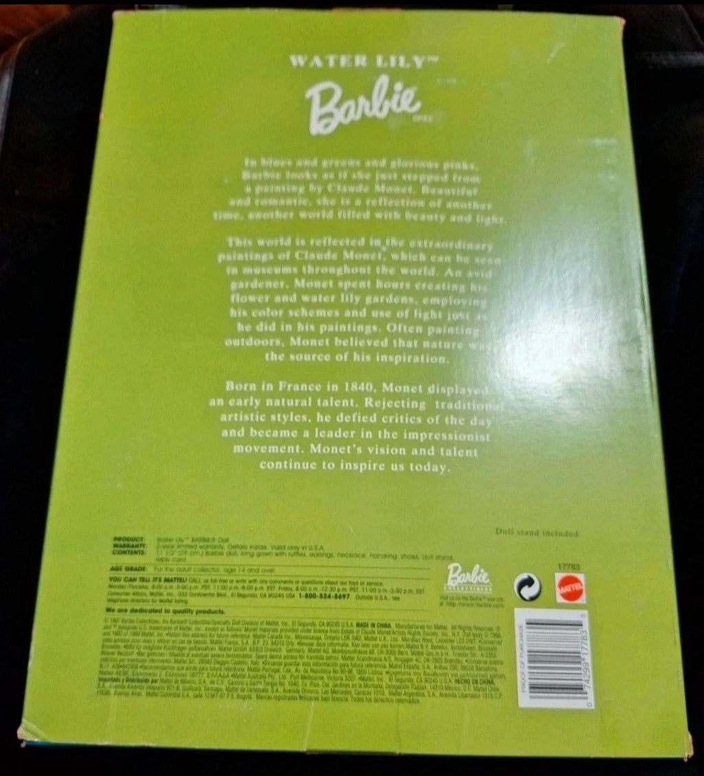 Barbie Claude Monet 1997